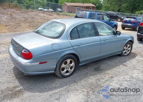 2002 Jaguar S-Type из США, поврежденный, VIN SAJDA01N12FM43719